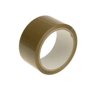 Image of Faithfull Parcel Tape 48mm x 50m Brown
