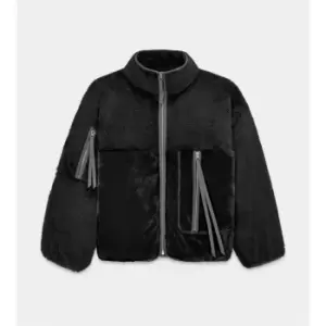 Image of Ugg Marlne Sherpa Jacket - Black