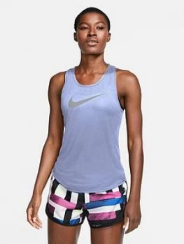 Image of Nike Running Swoosh Tank Top - Thistle