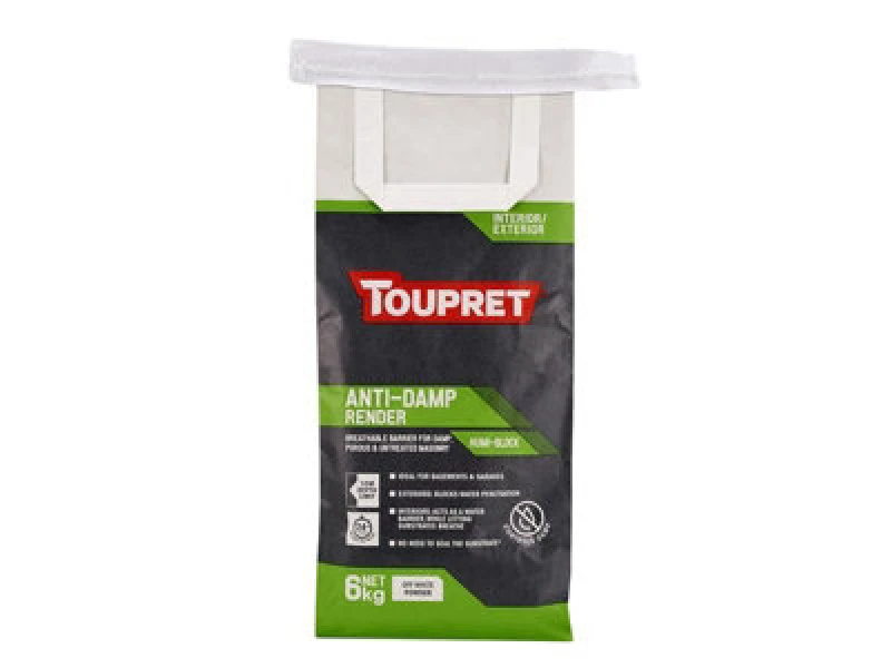 Image of Toupret Tthumib06Gb Anti-Damp Render 6Kg Toutthumib06
