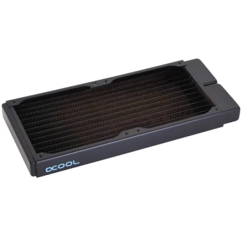 Image of Alphacool NexXxoS ST25 Full Copper 240mm Single Fan Radiator - Black