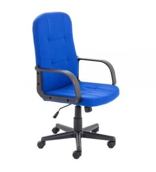 Image of Jemini Jack 2 Fabric Executive Chair Royal Blue KF79890