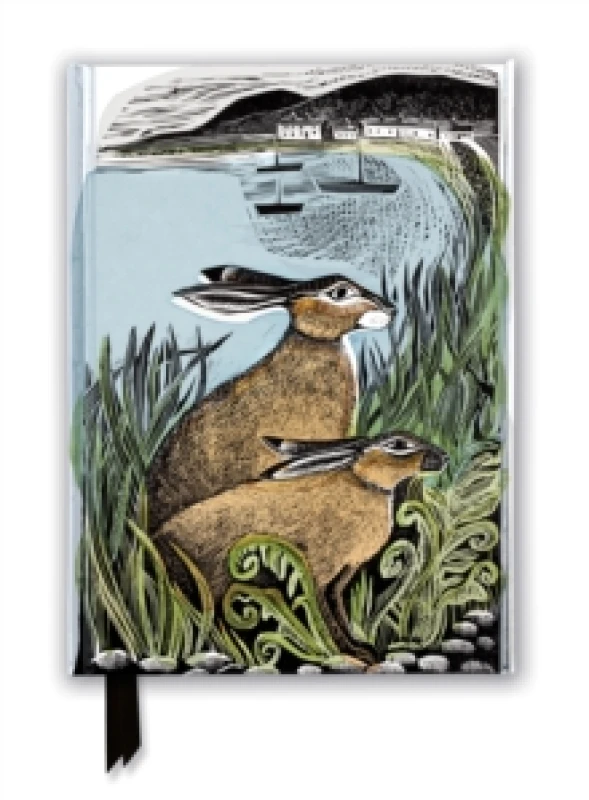 Image of Angela Harding: Rathlin Hares (Foiled Journal) Notebook / blank book