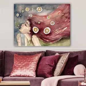 Image of 99820919_70100 Multicolor Decorative Canvas Painting
