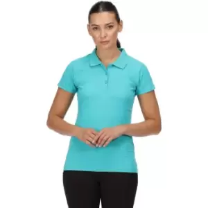 Image of Regatta Womens Sinton Coolweave Cotton Jersey Polo Shirt 14 - Bust 38' (97cm)