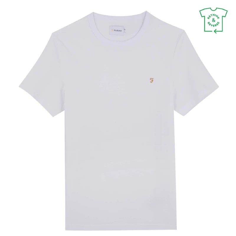 Image of Farah Regular T-Shirt - White White S