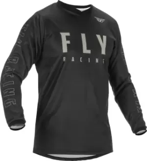 Image of FLY Racing F-16 Jersey Black Grey XL