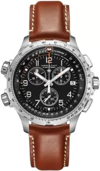 Image of Hamilton Watch Khaki Aviation X-Wind - Black