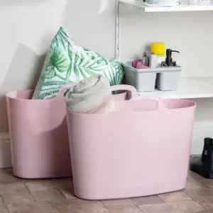 Image of Wham Set 2 40 Litre Flexi-Bag - Blush Pink