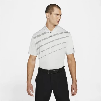 Image of Nike Dri-FIT Vapor Mens Graphic Golf Polo Shirt - Grey