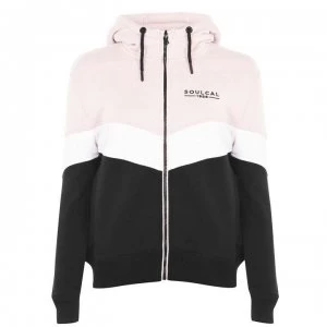 Image of SoulCal Zip Hoodie Ladies - Black/Pink