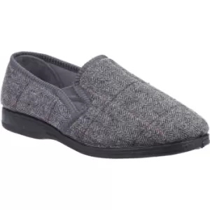 Image of Fleet & Foster Mitchell Slipper Male Grey UK Size 7