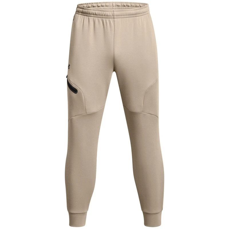 Image of Under Armour Unstoppable Fleece Joggers Mens Brown male XS