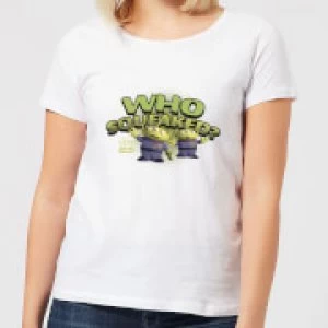 Image of Toy Story Who Squeaked Womens T-Shirt - White - S