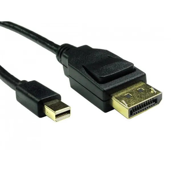 Image of Cables Direct 0.5m Mini DisplayPort to DisplayPort v1.4 Cable