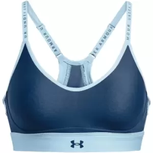 Image of Under Armour Covered Low Bra - Blue