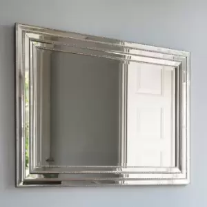 Image of Mabel Wall Mirror 82x112cm Silver