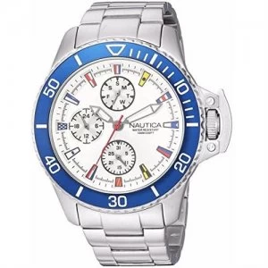 Image of Nautica Mens Stainless Steel Watch - NAPBYS004