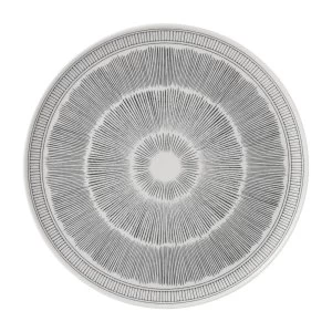 Image of Royal Doulton Ellen DeGeneres Charcoal Grey Serving Plate Grey