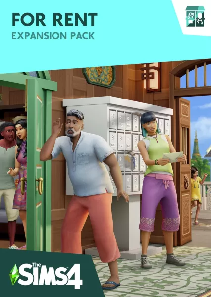 Image of The Sims 4 For Rent Expansion Pack PC Game