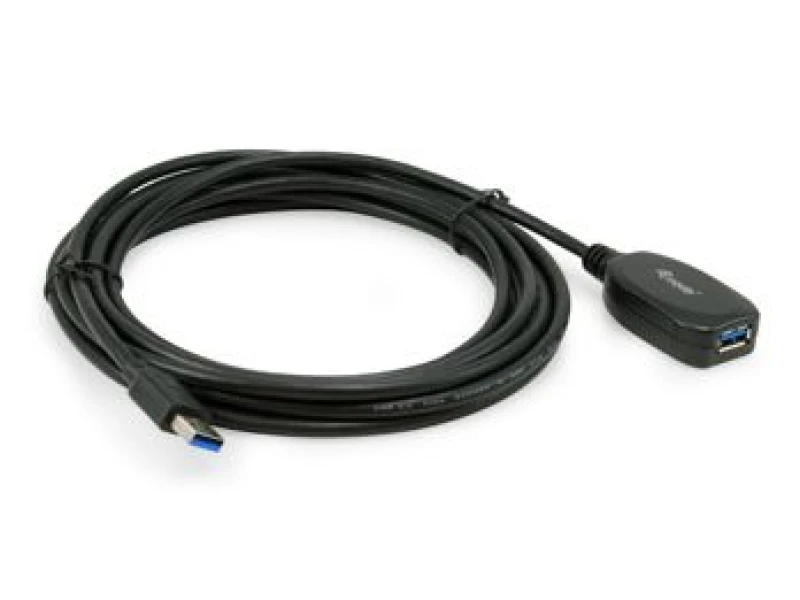 Image of Equip 133346 USB cable USB 3.2 Gen 1 (3.1 Gen 1) 5m USB A Black