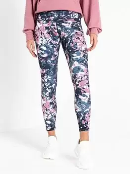 Image of Dare 2b Dare 2b Laura Whitmore Influential Tight, Rose Print Size M Women