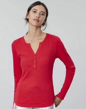 Image of Joules Cici Ribbed Jersey Top