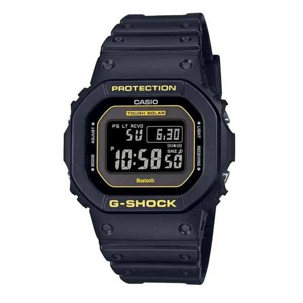 Image of Casio G-Shock GW-B5600CY-1ER Caution Yellow Strap Watch - W17407