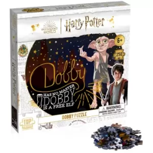 Image of 250 Piece Jigsaw Puzzle - Harry Potter Dobby Edition