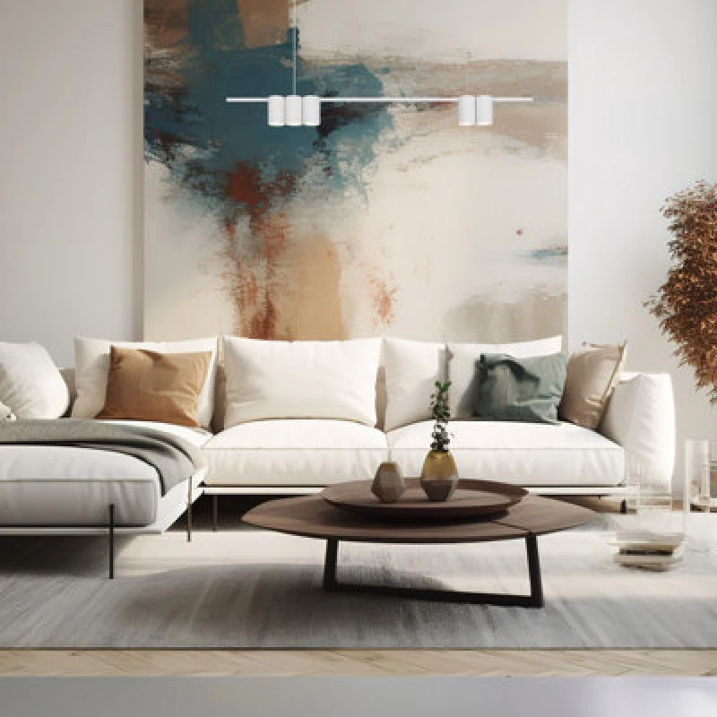 Image of Milagro Pendant Light (Strip) Genesis White 5Xgu10