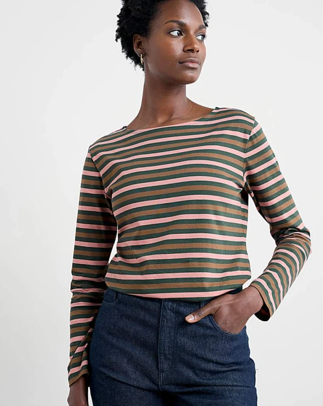 Image of Seasalt Seasalt Cornwall Sailor Shirt Pink Multi-Coloured - Seasalt - Size: 14 Pink Multi-Coloured Female 14 PV65204