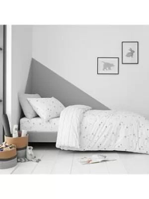 Image of Little Bianca Stars Cotton Duvet Set, Multi, Size Single