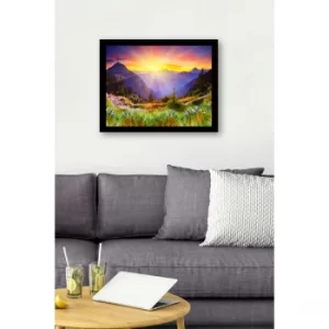 Image of SC1184 Multicolor Decorative Framed MDF Painting