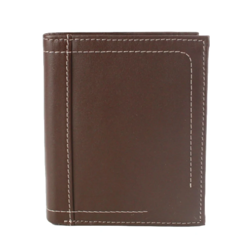 Image of Eastern Counties Leather Mens Isaac Leather Wallet in Brown Brown Male One Size