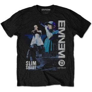 Image of Eminem - Detroit Mens Small T-Shirt - Black