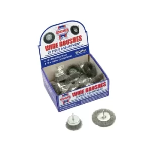 Image of Wire Brush Assortment 20 Piece