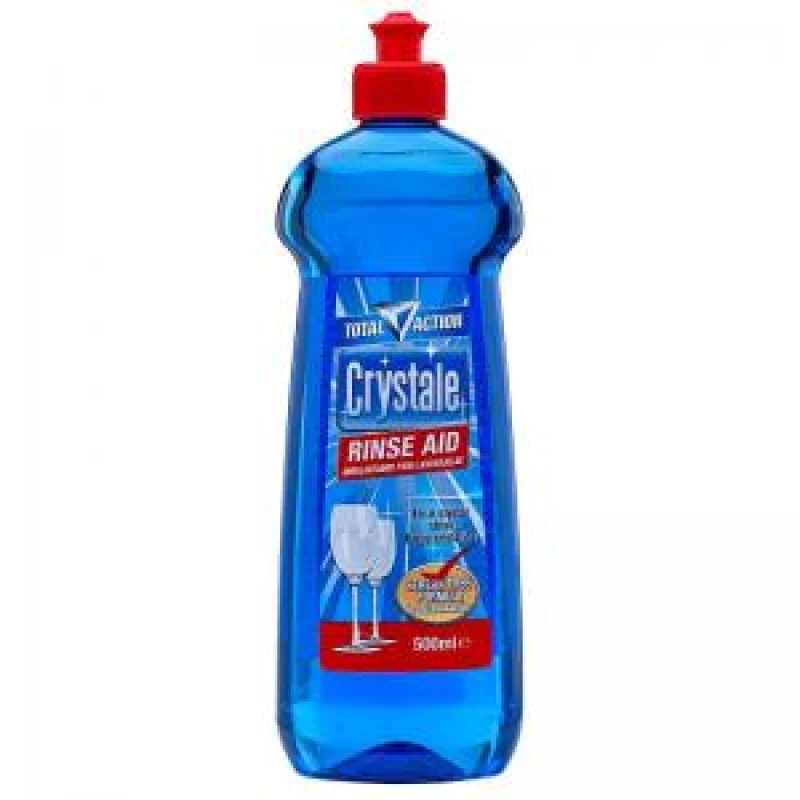 Image of Crystale Streak Free Formula Dishwasher Rinse Aid 500ml NWT4727 NWT4727