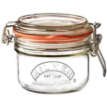 Image of Kilner Clip Top Jar - Round 125ml