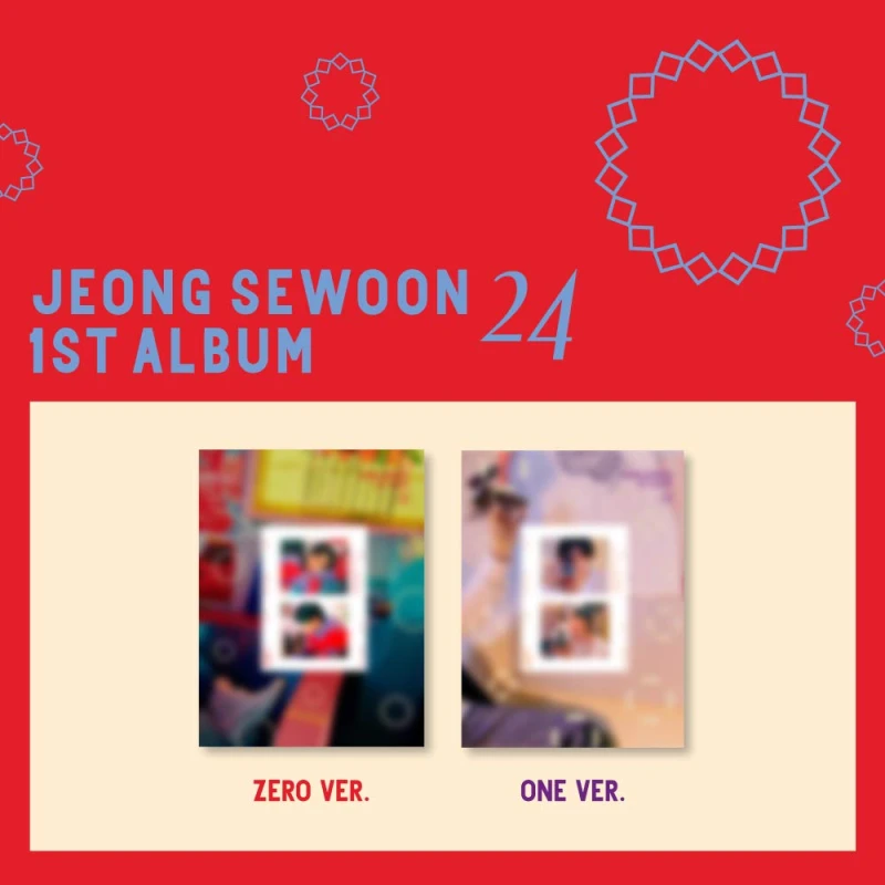 Image of Jeong Sewoon Jeong Sewoon 1st Album [24 Part.2] Random Ver,No poster
