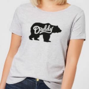 Image of Daddy Bear Womens T-Shirt - Grey - 3XL