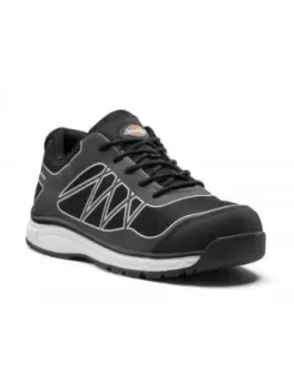 Image of Dickies FC9527 Mens Grey/White Toe Capped Safety Trainers, UK 7, EU 41