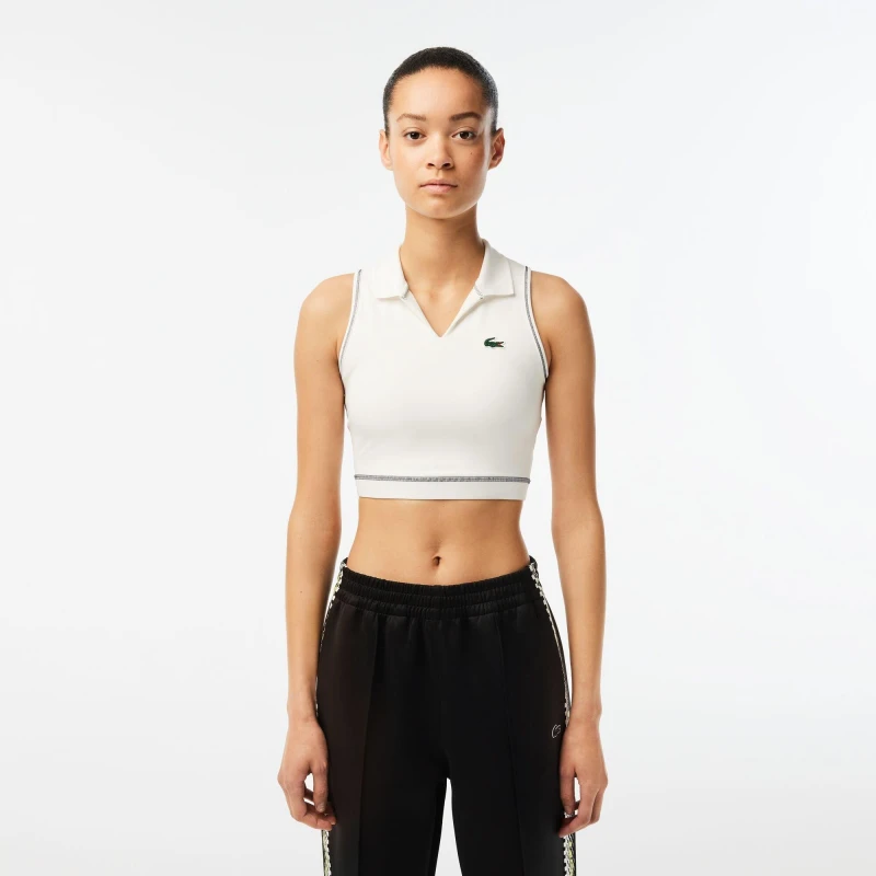 Image of Lacoste Lace Tank Top Flour female 12 (40)