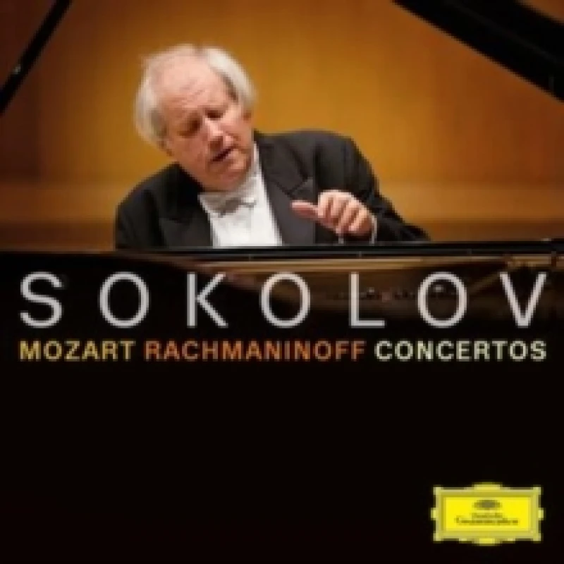Image of Sokolov: Mozart/Rachmaninoff Concertos Vinyl