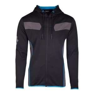 Image of Gears Of War - Blue Omen Mens Medium Hoodie - Black