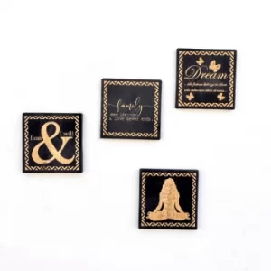 Image of LAZ093 Multicolor Decorative Wooden Wall Accessory