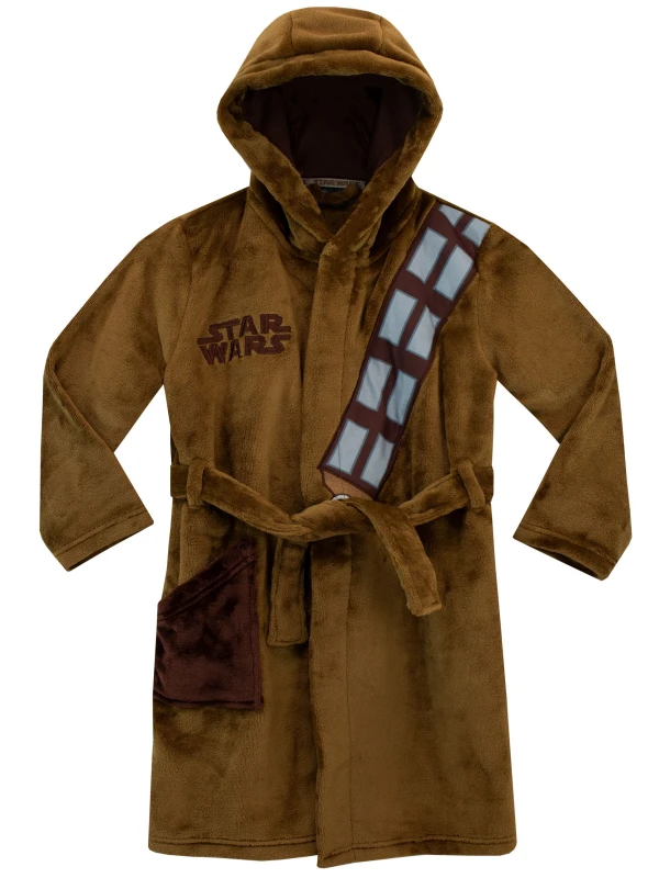 Image of Star Wars Dressing Gown Chewbacca Brown male