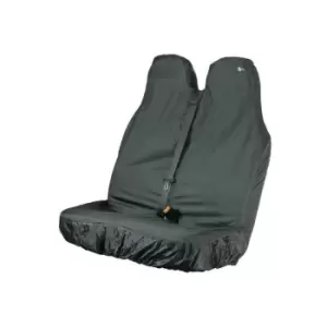 Image of TOWN & COUNTRY Van Seat Cover - Double - Black - VBLK