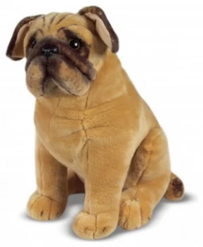 Image of Melissa Doug Pug Plush.