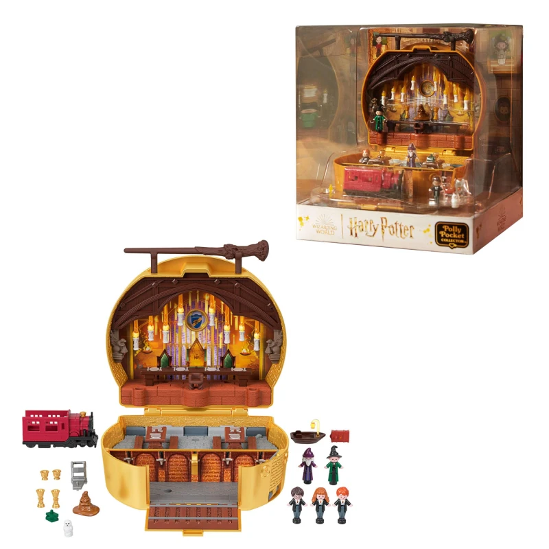 Image of Polly Pocket Polly Pocket Harry Potter Compact Dolls & Accs Playset