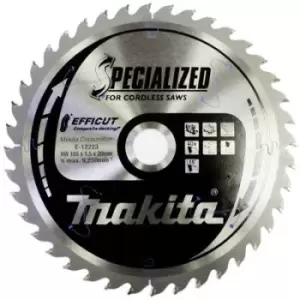 Image of Makita Makita E-12223 Circular saw blade 165 x 20 x 1.5mm Number of cogs: 40